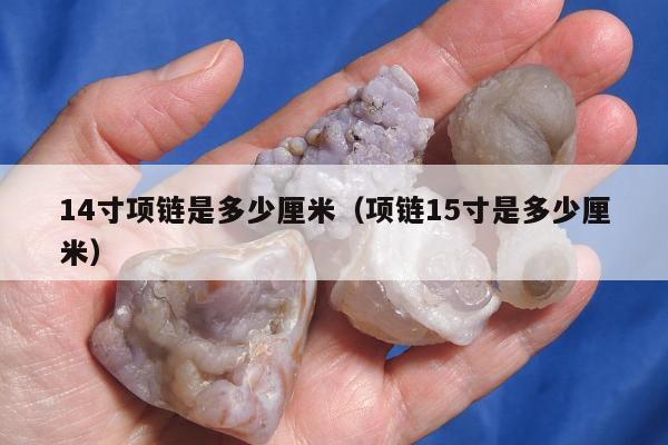 4寸项链是多少厘米（项链15寸是多少厘米）"