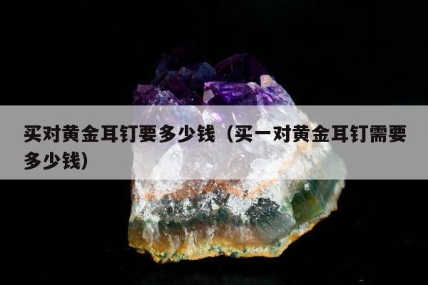 买对黄金耳钉要多少钱（买一对黄金耳钉需要多少钱）