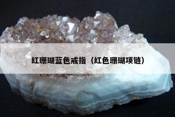 红珊瑚蓝色戒指（红色珊瑚项链）