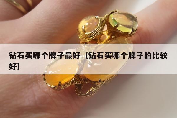 钻石买哪个牌子最好（钻石买哪个牌子的比较好）