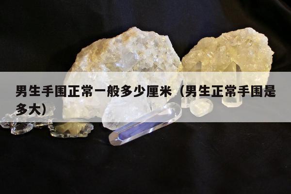 男生手围正常一般多少厘米（男生正常手围是多大）