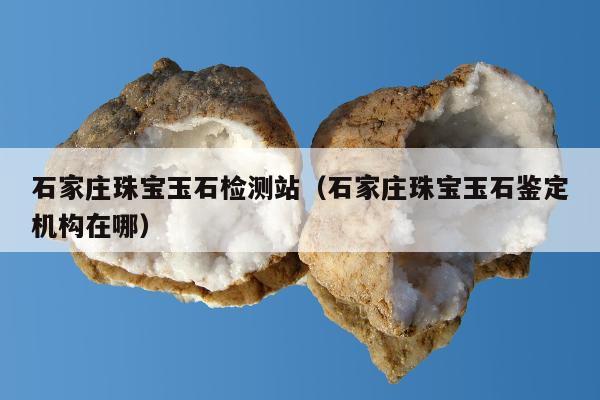 石家庄珠宝玉石检测站（石家庄珠宝玉石鉴定机构在哪）