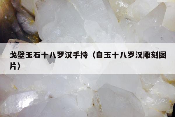 戈壁玉石十八罗汉手持（白玉十八罗汉雕刻图片）