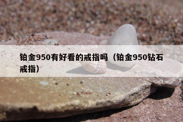 铂金950有好看的戒指吗（铂金950钻石戒指）
