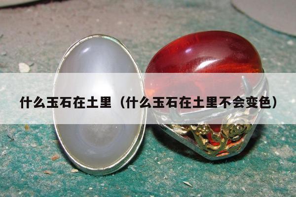 什么玉石在土里（什么玉石在土里不会变色）