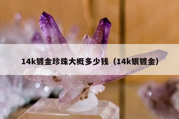 4k镀金珍珠大概多少钱（14k银镀金）"