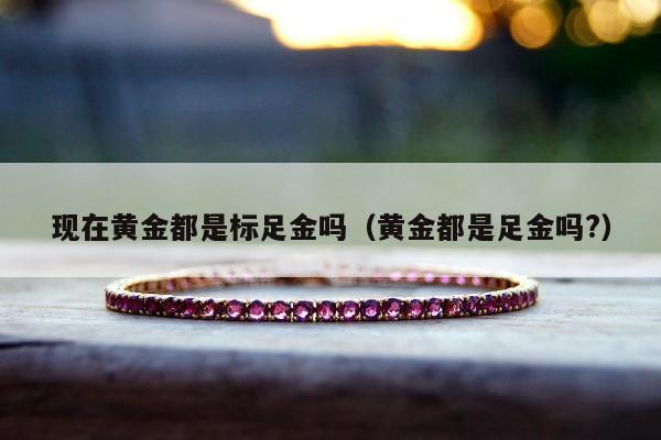 现在黄金都是标足金吗（黄金都是足金吗?）