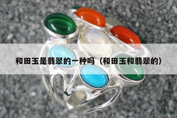 和田玉是翡翠的一种吗（和田玉和翡翠的）