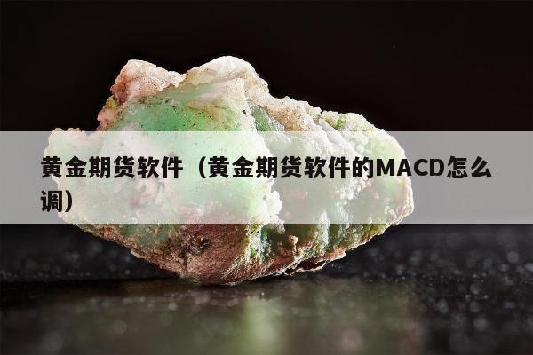 黄金期货软件（黄金期货软件的MACD怎么调）