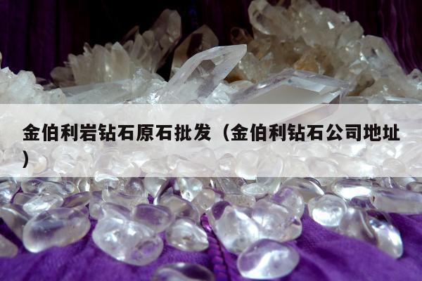 金伯利岩钻石原石批发（金伯利钻石公司地址）