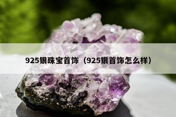 25银珠宝首饰（925银首饰怎么样）"