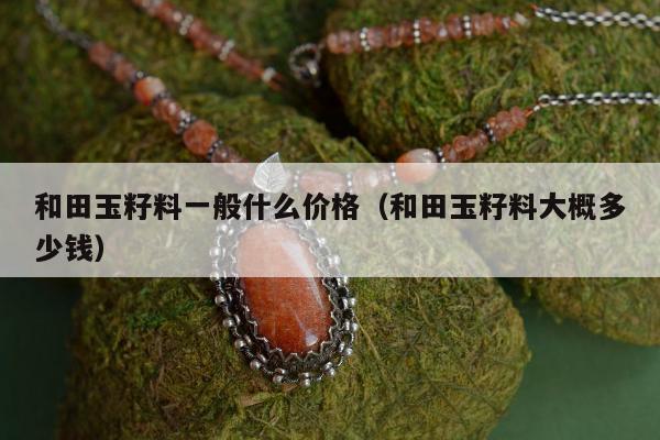 和田玉籽料一般什么价格（和田玉籽料大概多少钱）