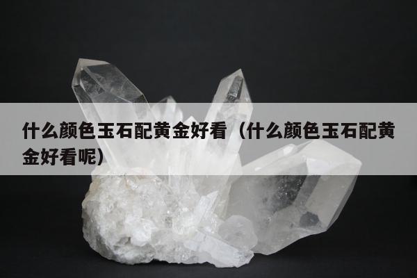 什么颜色玉石配黄金好看（什么颜色玉石配黄金好看呢）