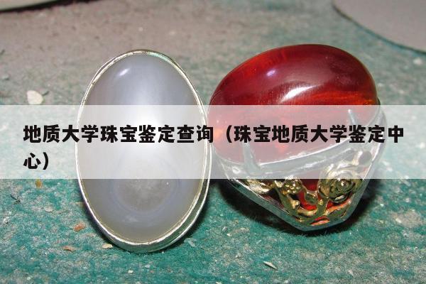 地质大学珠宝鉴定查询（珠宝地质大学鉴定中心）