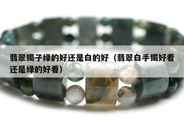 翡翠镯子绿的好还是白的好（翡翠白手镯好看还是绿的好看）