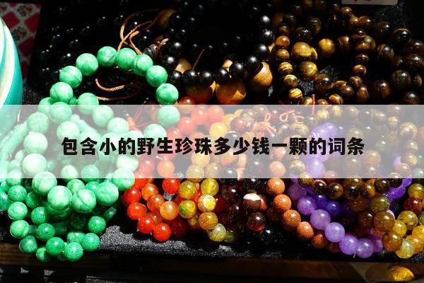 包含小的野生珍珠多少钱一颗的词条