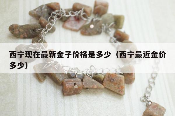 西宁现在最新金子价格是多少（西宁最近金价多少）