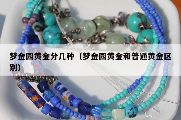 梦金园黄金分几种（梦金园黄金和普通黄金区别）