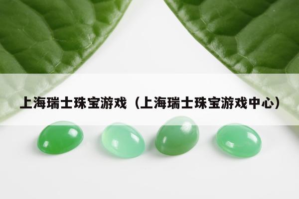 上海瑞士珠宝游戏（上海瑞士珠宝游戏中心）