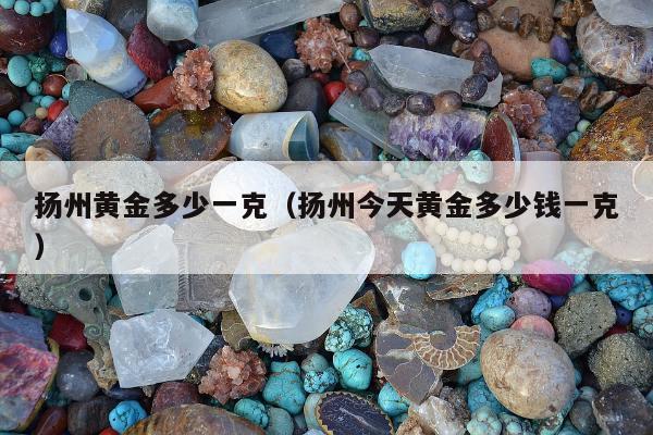 扬州黄金多少一克（扬州今天黄金多少钱一克）