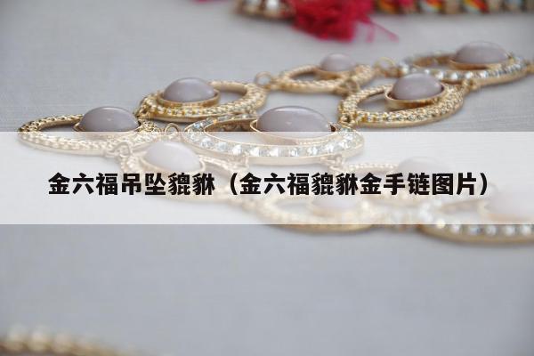 金六福吊坠貔貅（金六福貔貅金手链图片）