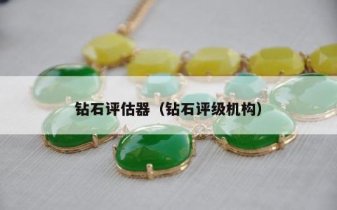 钻石评估器（钻石评级机构）