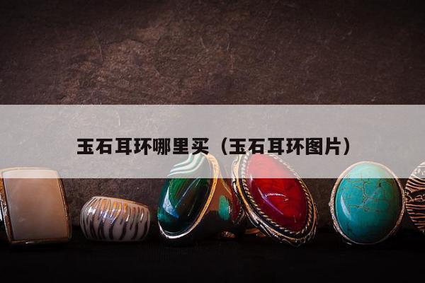 玉石耳环哪里买（玉石耳环图片）