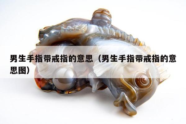 男生手指带戒指的意思（男生手指带戒指的意思图）