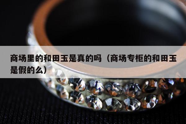 商场里的和田玉是真的吗（商场专柜的和田玉是假的么）