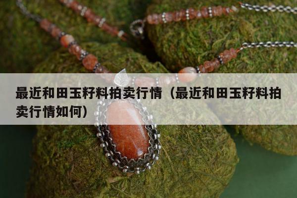 最近和田玉籽料拍卖行情（最近和田玉籽料拍卖行情如何）