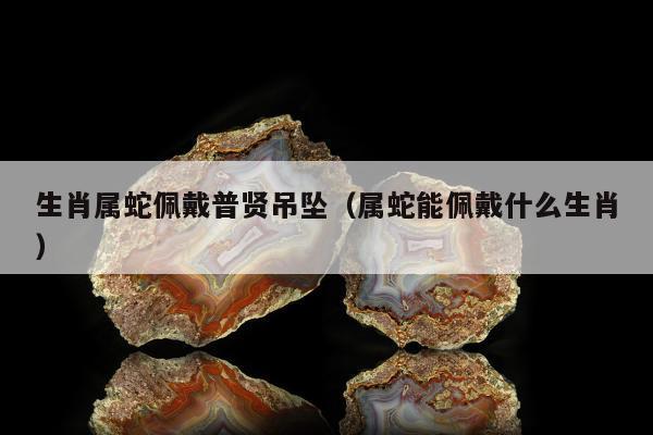 生肖属蛇佩戴普贤吊坠（属蛇能佩戴什么生肖）