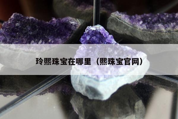 玲熙珠宝在哪里（熙珠宝官网）