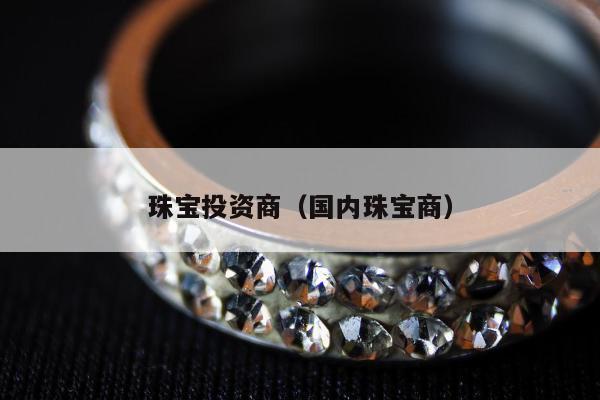 珠宝投资商（国内珠宝商）