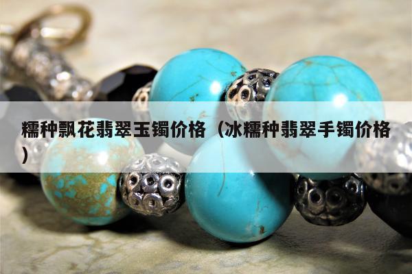 糯种飘花翡翠玉镯价格（冰糯种翡翠手镯价格）
