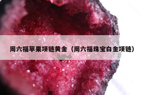 周六福苹果项链黄金（周六福珠宝白金项链）