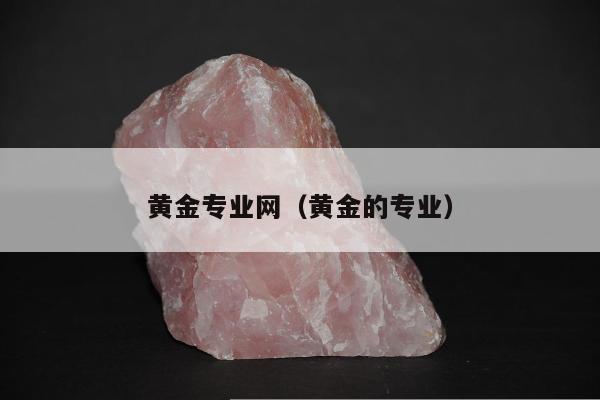 黄金专业网（黄金的专业）