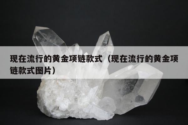 现在流行的黄金项链款式（现在流行的黄金项链款式图片）