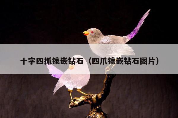 十字四抓镶嵌钻石（四爪镶嵌钻石图片）