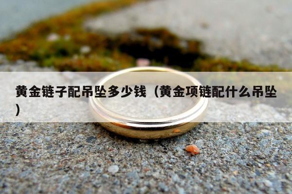黄金链子配吊坠多少钱（黄金项链配什么吊坠）