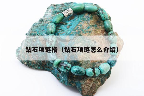 钻石项链格（钻石项链怎么介绍）