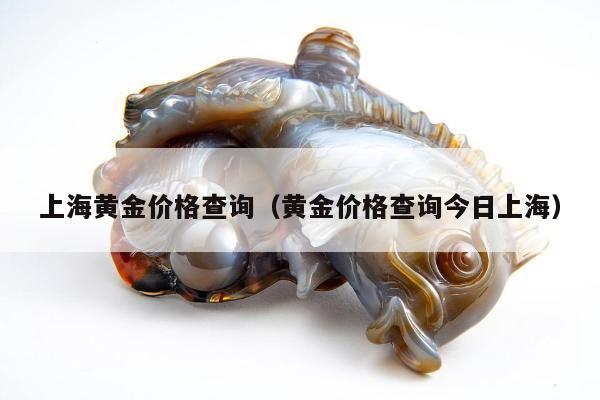 上海黄金价格查询（黄金价格查询今日上海）