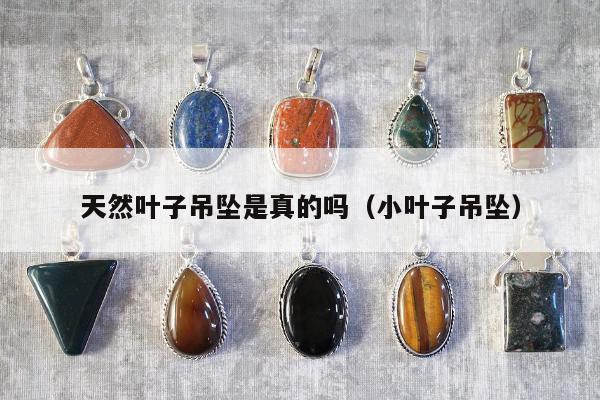 天然叶子吊坠是真的吗（小叶子吊坠）