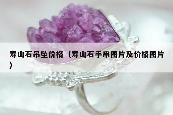 寿山石吊坠价格（寿山石手串图片及价格图片）