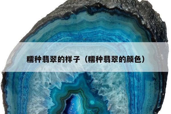 糯种翡翠的样子（糯种翡翠的颜色）