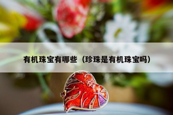 有机珠宝有哪些（珍珠是有机珠宝吗）