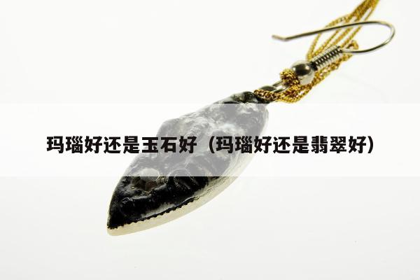 玛瑙好还是玉石好（玛瑙好还是翡翠好）
