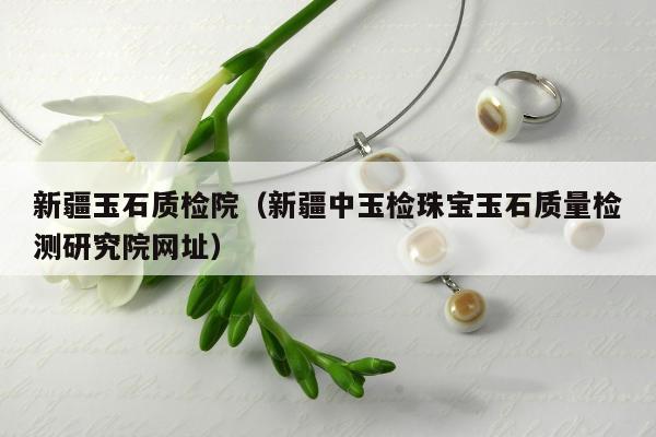 新疆玉石质检院（新疆中玉检珠宝玉石质量检测研究院网址）