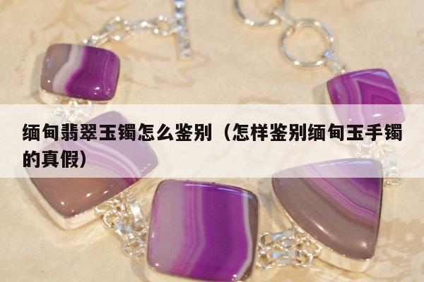 缅甸翡翠玉镯怎么鉴别（怎样鉴别缅甸玉手镯的真假）