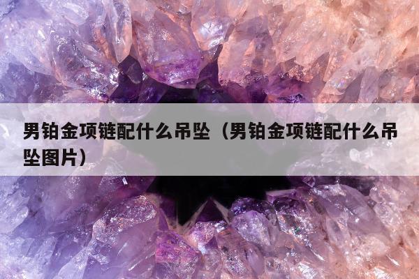 男铂金项链配什么吊坠（男铂金项链配什么吊坠图片）