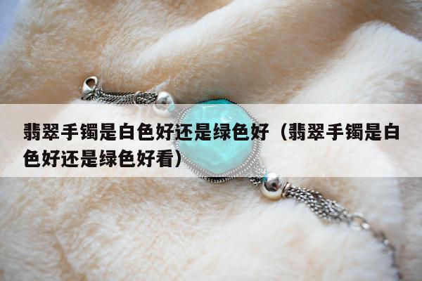 翡翠手镯是白色好还是绿色好（翡翠手镯是白色好还是绿色好看）
